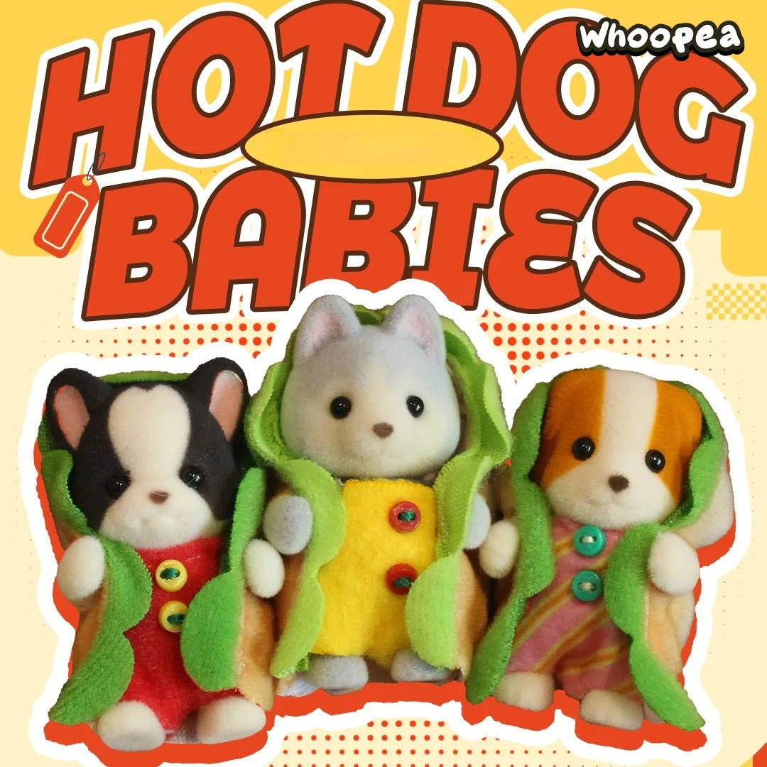 Sylvanian Families Hot Dog Babies Series Mini Figure