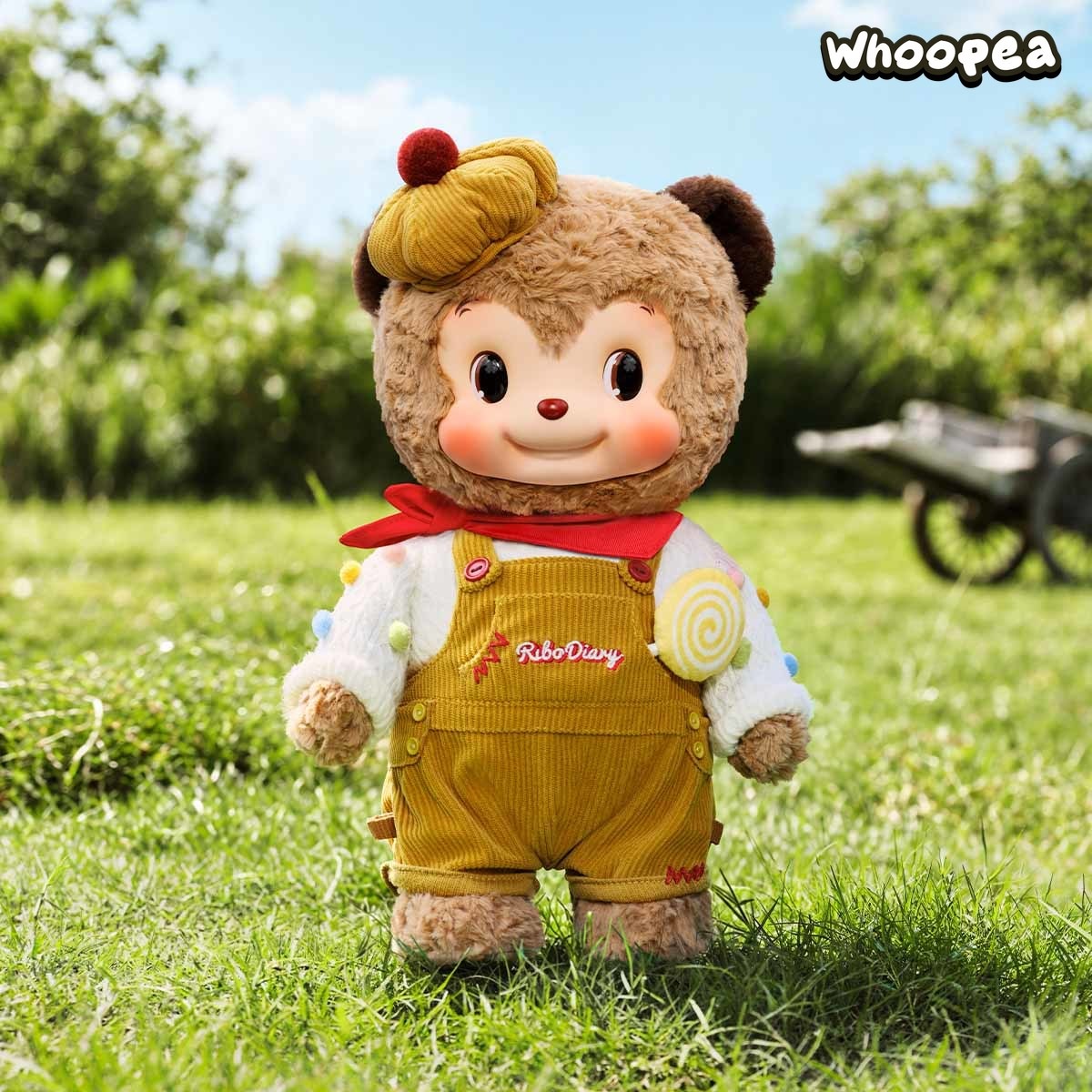 POP MART RiboDiary Forest Gathering Day Series Plush Doll Bag - Bearibo (PRE-ORDER)