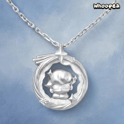 POPOP DIMOO Dream Blossom Series Pillow Into Dreams Necklace