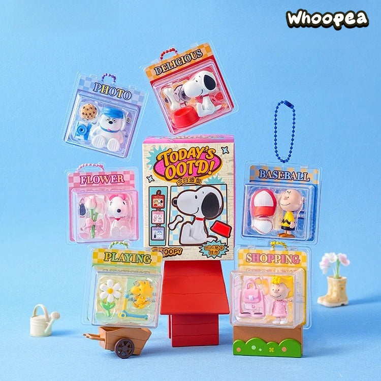 Snoopy PINK ME Series Mini Hanging Card Pendant Blind Box
