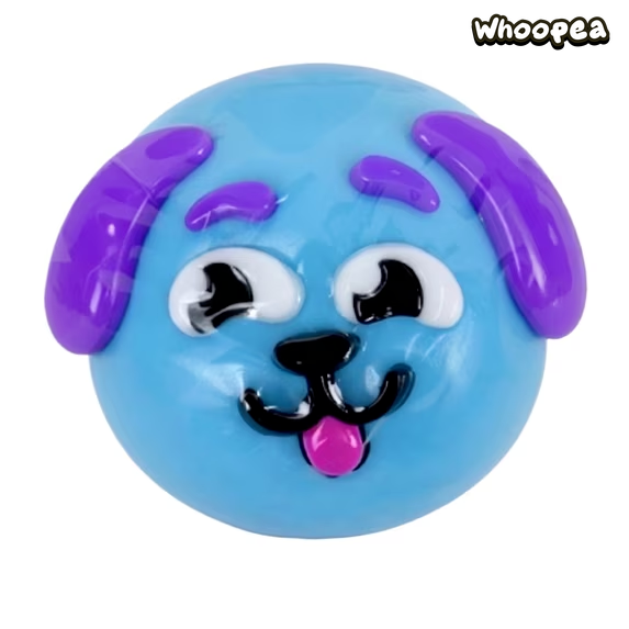 Funny Dog Face Swap Smusher Squishy - Sensory Fidget Toy