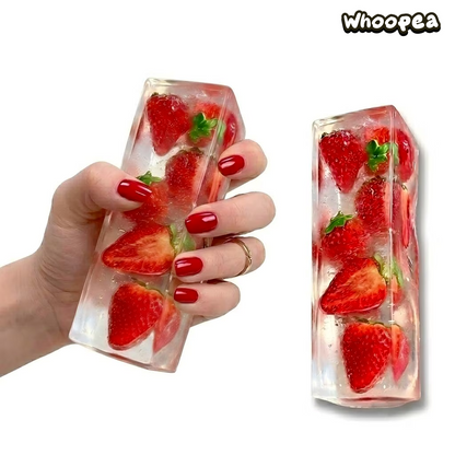 Fruit Ice Cube Vaseline Squishy - Sensory Fidget Toy