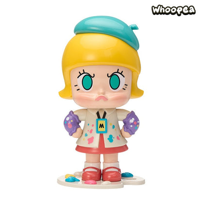 POP MART Angry Molly 20th Anniversary Series Little Painter Figure
