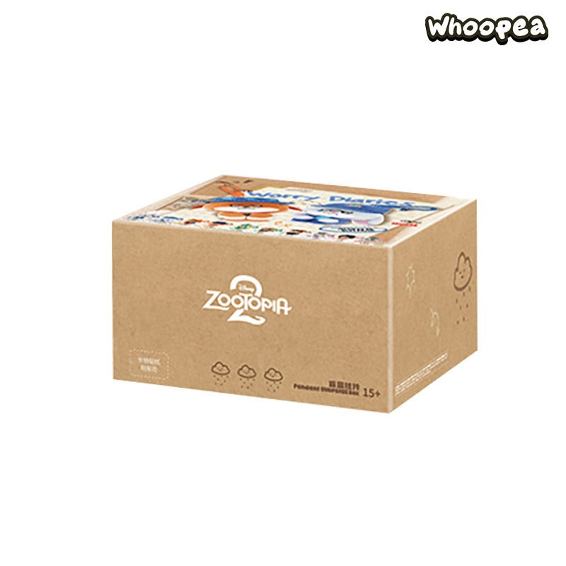 MINISO Zootopia 2 Worry Diaries Series Plush Pendant Blind Box