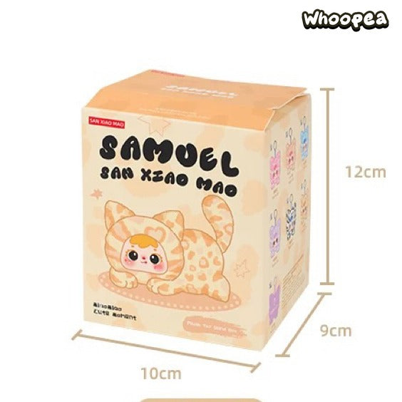 Samuel Miao Miao's Cute Moments Series Plush Dolls, Blind Box