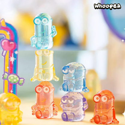 Minions Stacking Fun Colorful Rainbow Series Mini Figure Blind Box