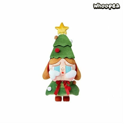 POP MART CRYBABY  A Lonely Pine Tree Series Plush Toy, Christmas Limited Edition