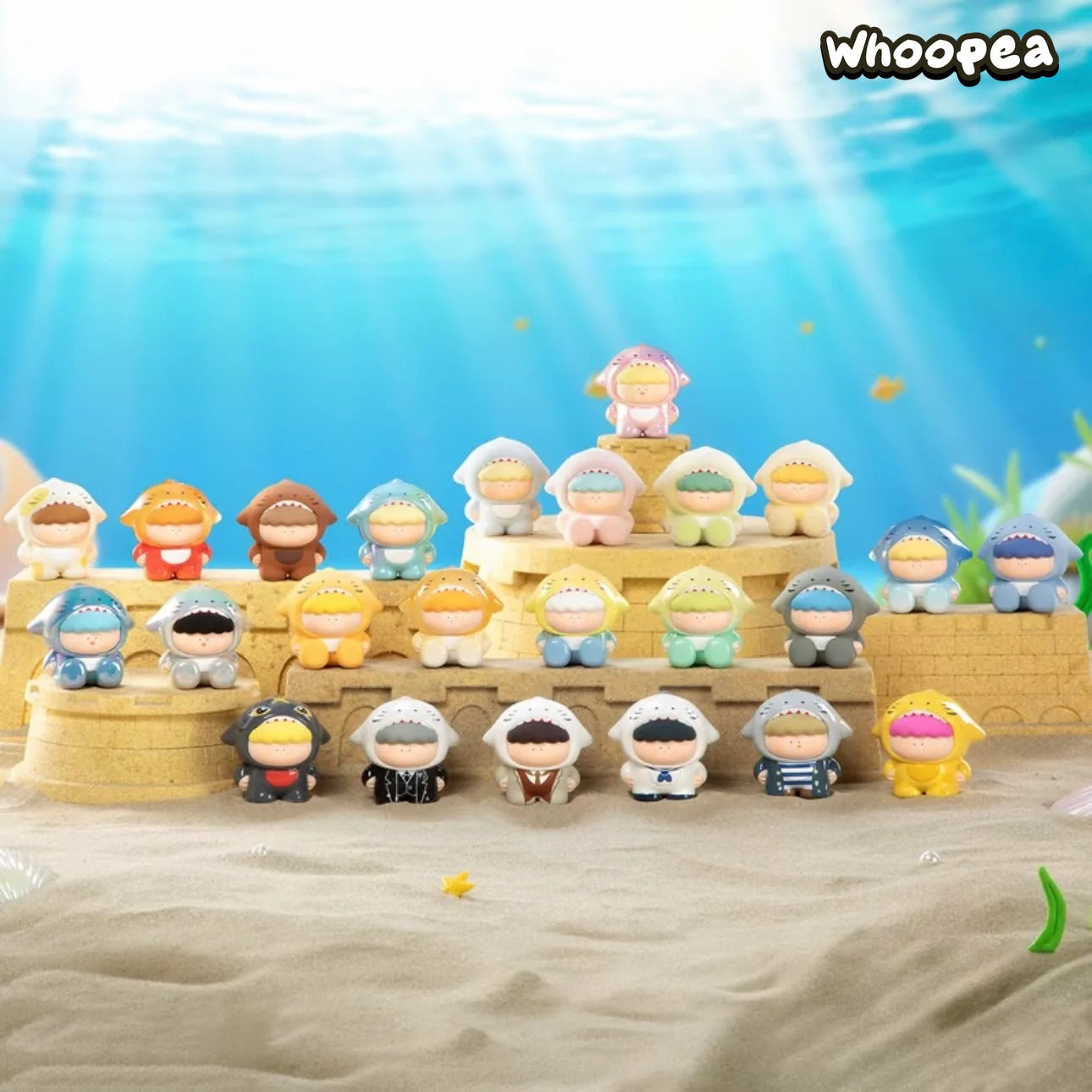 Sharki - Little Shark Series Mini Figures, Blind Box