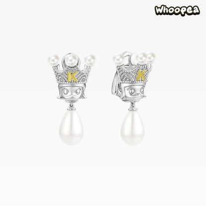 POPOP Jewelry Royal Molly Series Lace Series Original Princess Ear Clip
