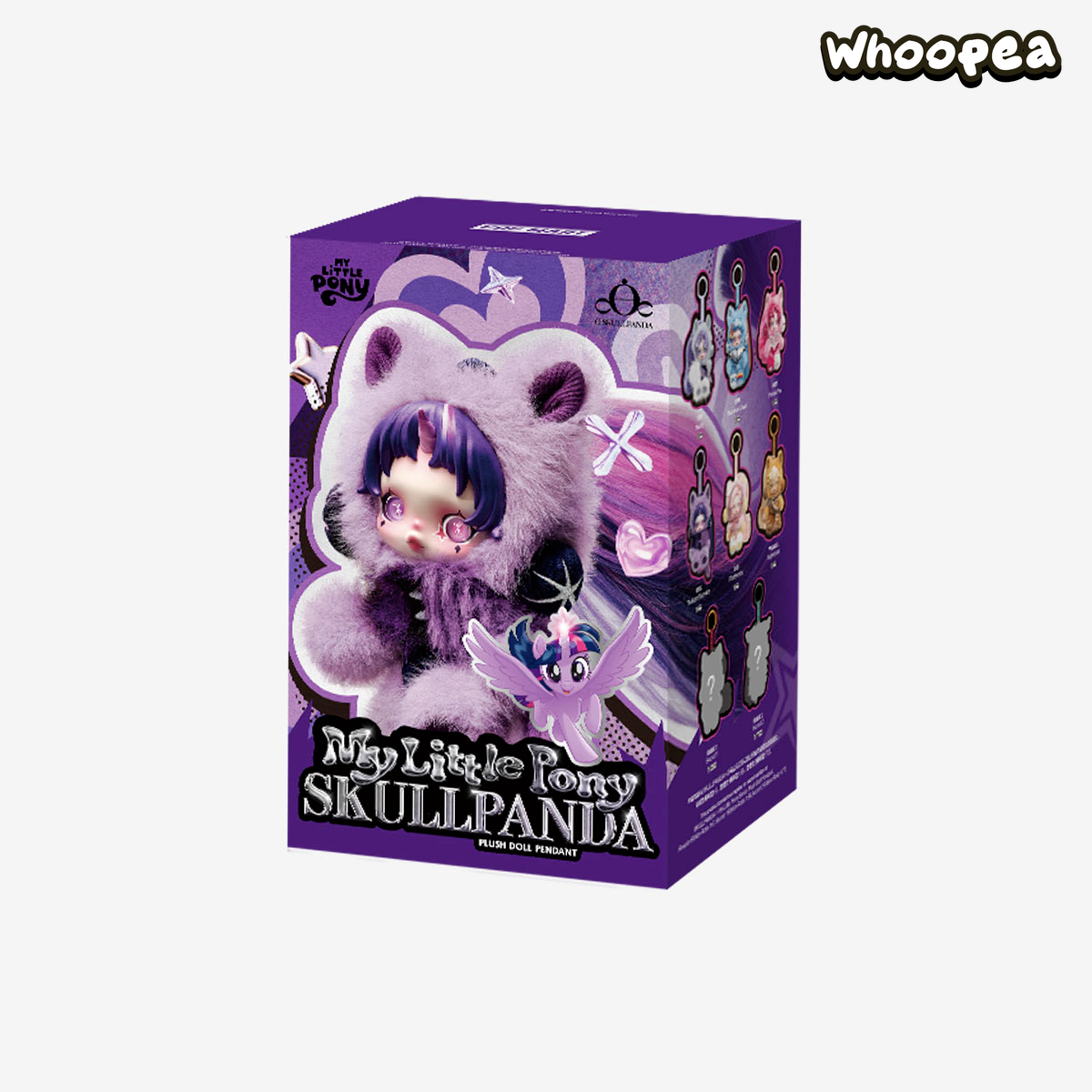 SKULLPANDA × My Little Pony Series Plush Blind Box – WHOOPEA SKULLPANDA × My Little Pony Series Plush Blind Box – WHOOPEA