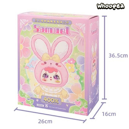 Samuel-V4 400% Cute And Soft Rabbit Baby Series Plush Dolls, Blind Box