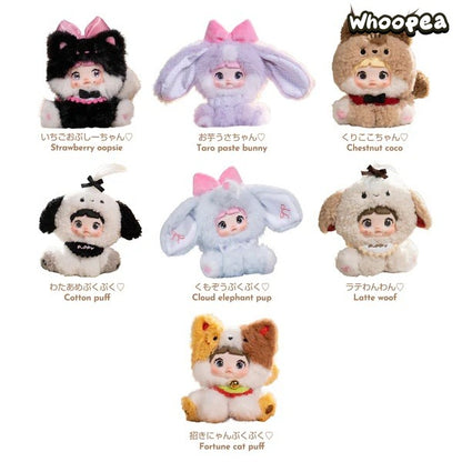 Nommi Sitting Zoo Series Vinyl Plush Doll Keychain Blind Box