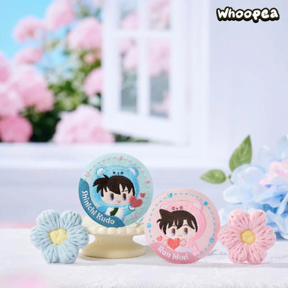 Detective Conan Bear Dectective Series Badge Blind Box