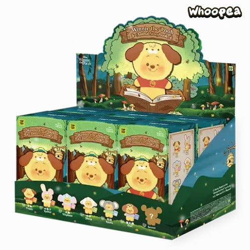 TOPTOY Winne the Pooh Animal Storybook Series Plush, Blind Box