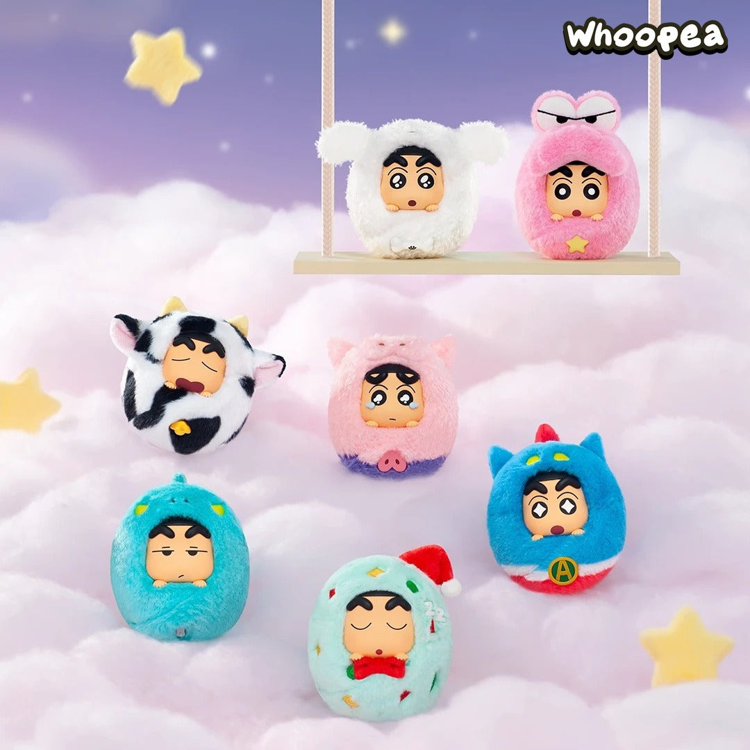 Crayon Shinchan Warm Quilt Series Plush Charm Blind Box (PRE-ORDER
