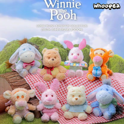 DSN Winnie the Pooh 100th Anniversary Edition Series Plush Pendant Blind Box