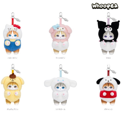 Mofusand × SANRl0 Characters Series Vinyl Plush Pendant Blind Box (PRE-ORDER)