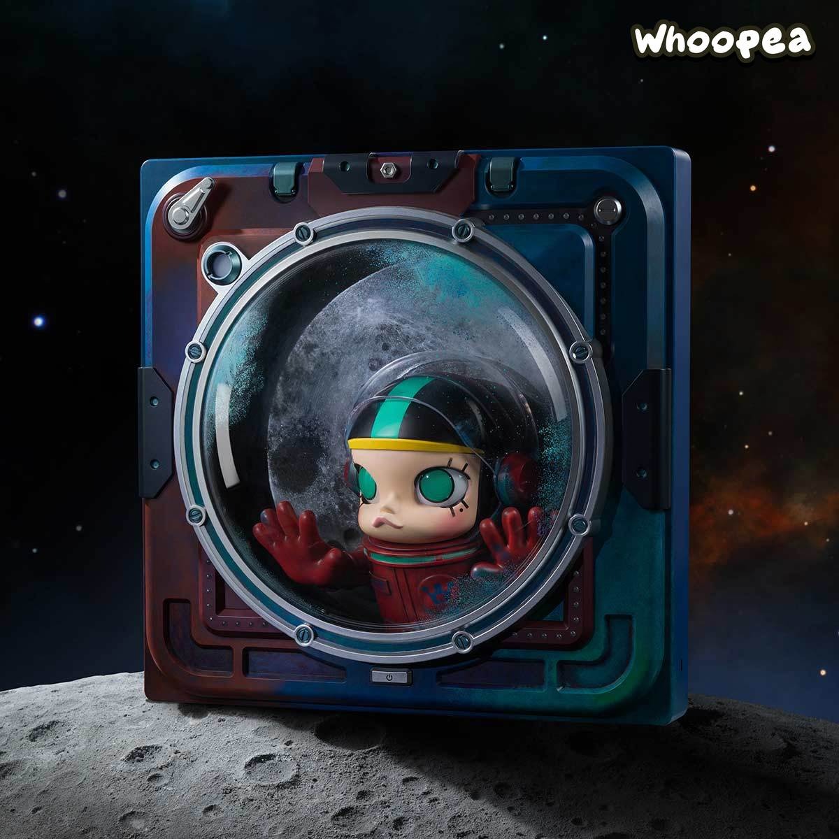MEGA SPACE MOLLY Hello Moon "IN SPACE" 3D Painting (PRE-ORDER)