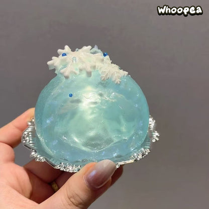 Realistic Daifuku Mochi Soft Taba Squishy Collection- Sensory Fidget Toy