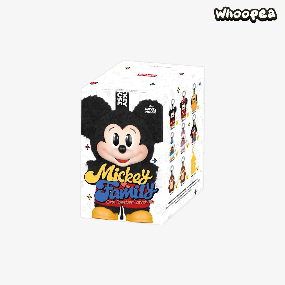 MlCKEY FAMILY Cute Together Keychain Series Plush Blind Box – WHOOPEA