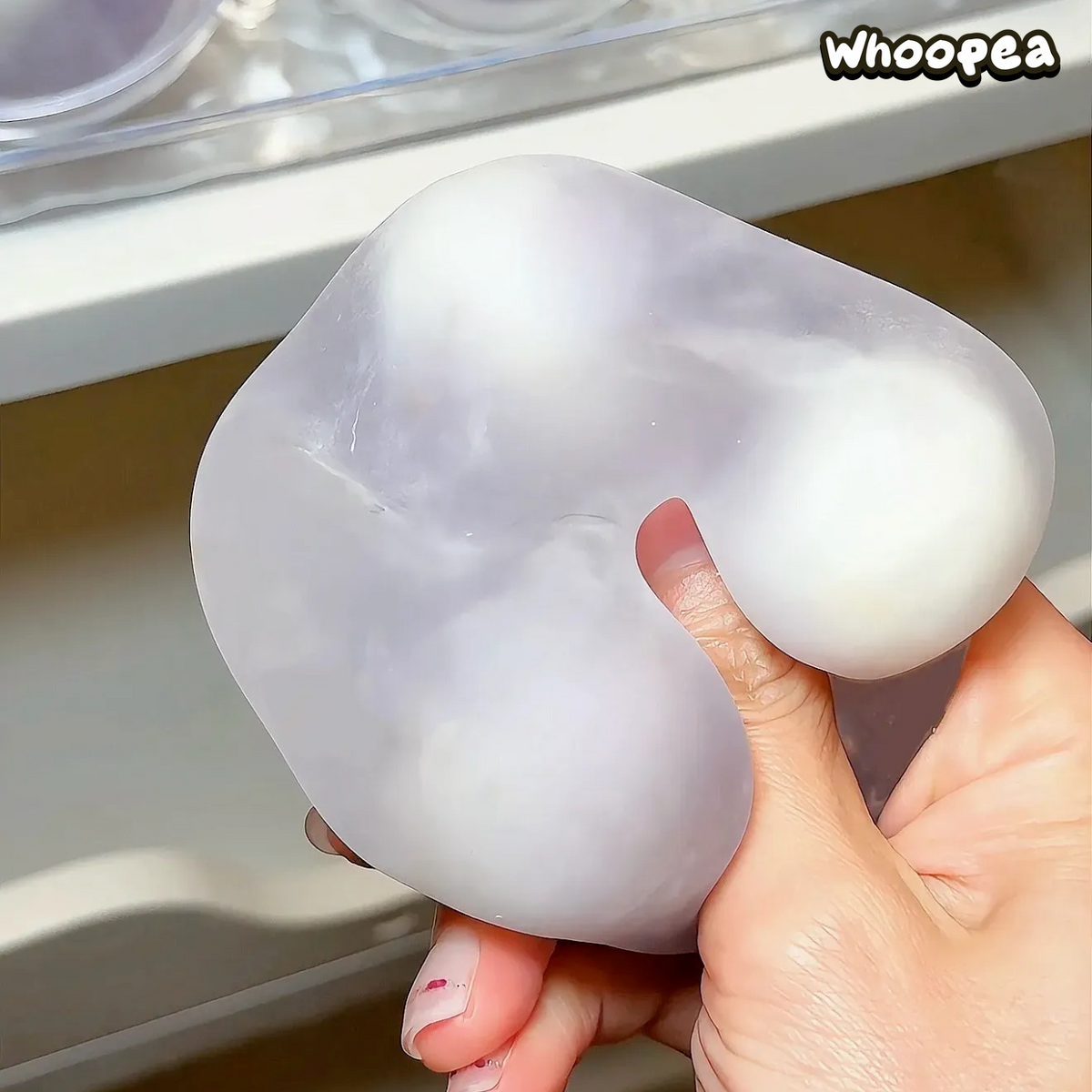 Handmade Wax-Cracking Crispy Squishy Ball - Sensory Fidget Toy