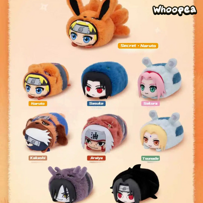 NARUTO Cute Beast Lying Party Series Plush Pendant Blind Box