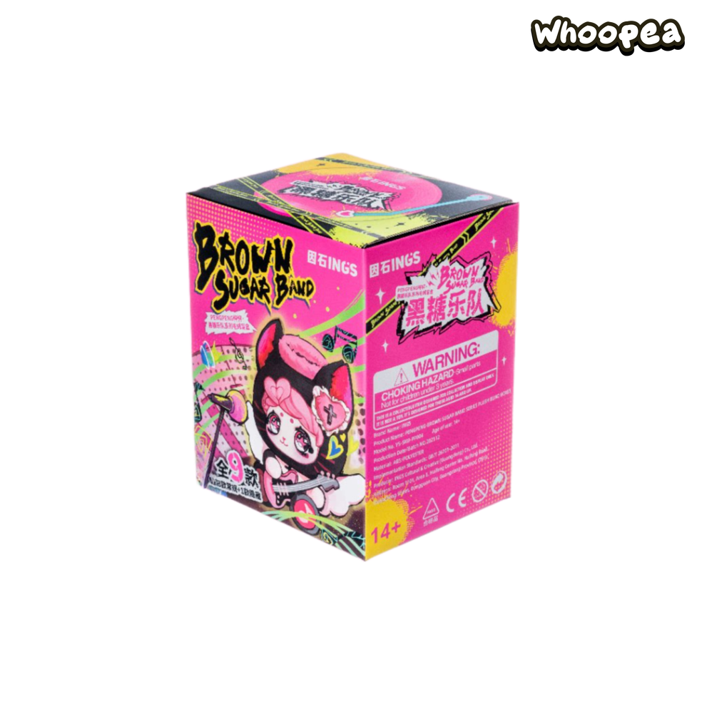 PengPeng Brown Sugar Band Series Plush Pendant Blind Box