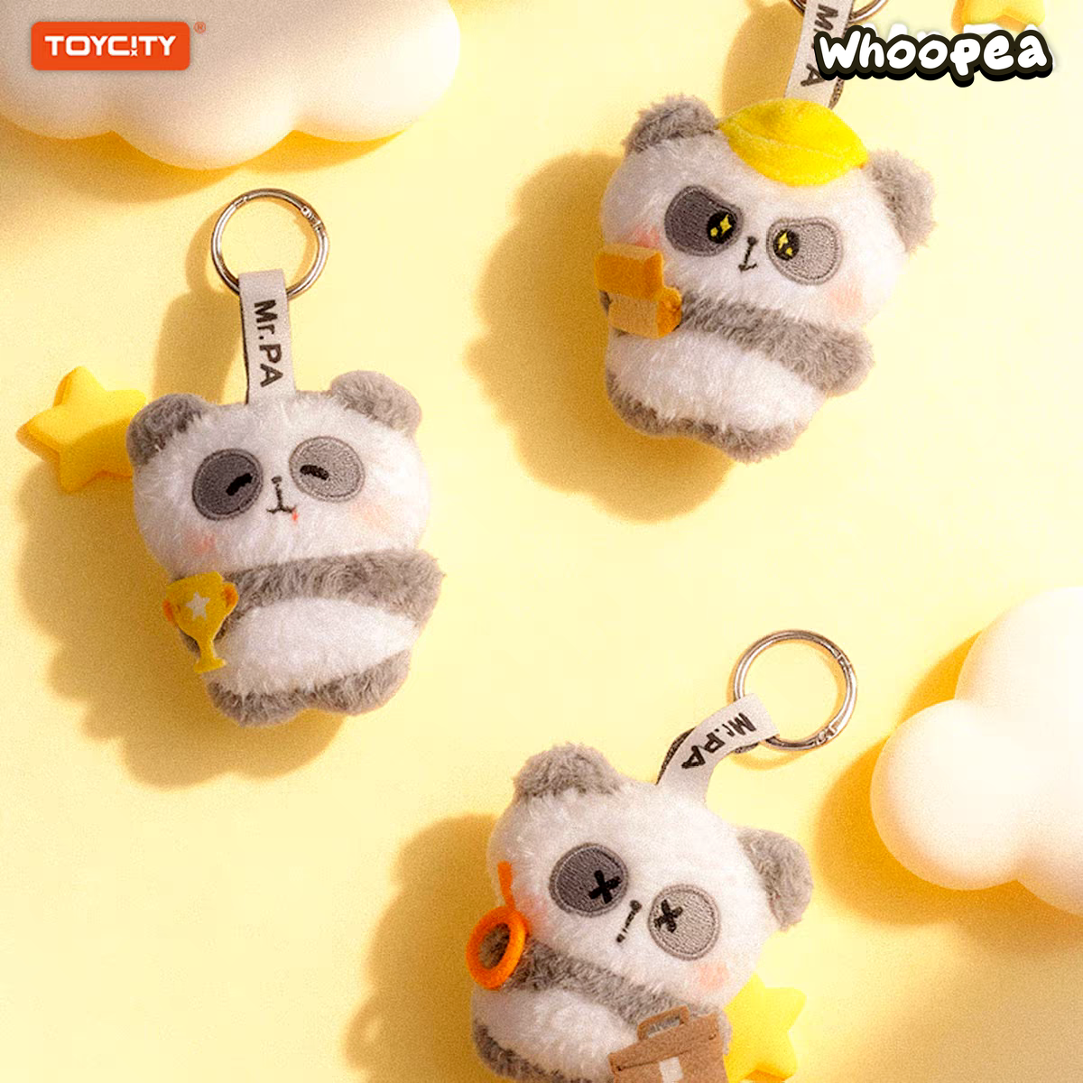 MR.PA'S Daily Office Grind Series Plush Keychain Blind Box