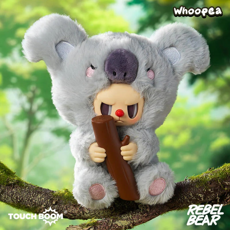 REBEL Bear Animal Series Vinyl Plush Blind Box – WHOOPEA
