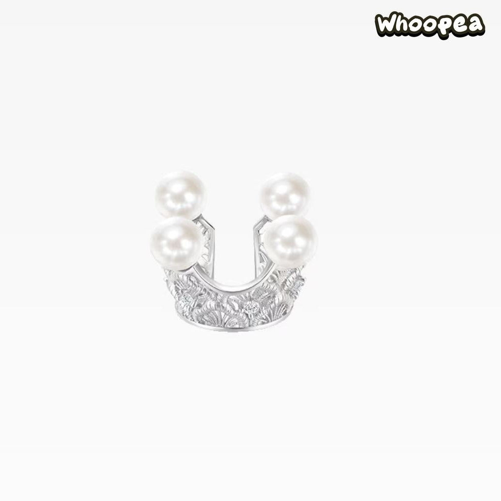 POPOP Jewelry ROYAL MOLLY × YUEQI QI Series Crown Ear Cuff