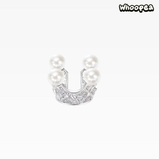 POPOP Jewelry ROYAL MOLLY × YUEQI QI Series Crown Ear Cuff