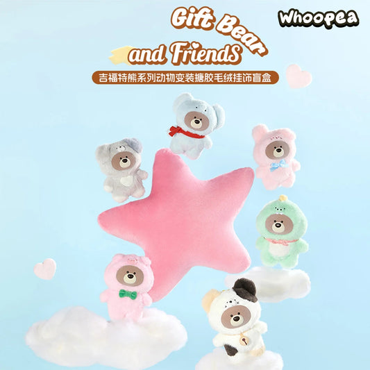 Gift Bear Animal Costume Series Plush Pendant Dolls
