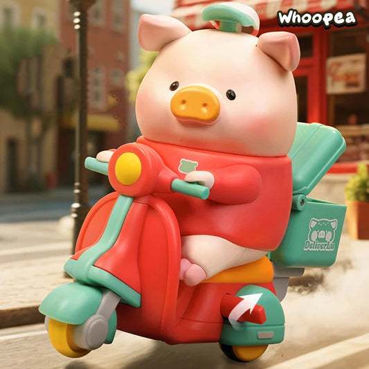 LuLu the Piggy Burger Express Movable Series Figures, Blind Box
