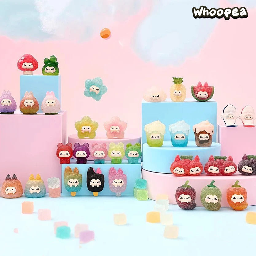 KIKI Candy Party Series Mini Beans Figures, Blind Bag