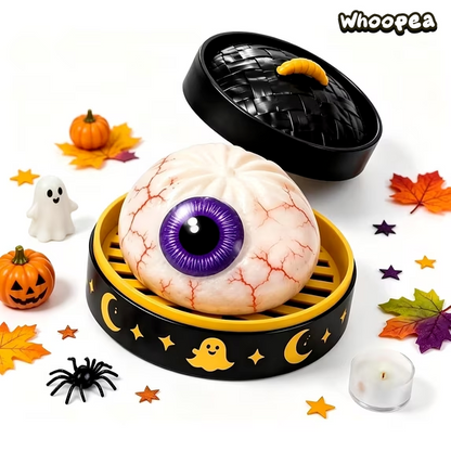 Halloween Glitter Gel‑Filled Dumpling Squishy Toys - Sensory Fidget Toy
