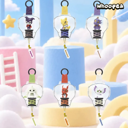 MINISO x DIGIMON TAMERS Collection Wind Chime Acrylic Keychain Blind Box