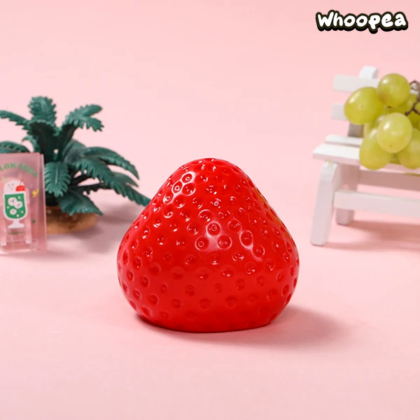 Red Strawberry Taba Squishy - Sensory Fidget Toy
