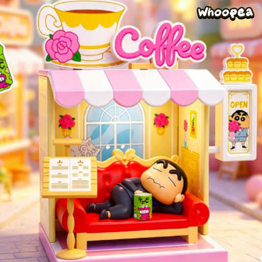 Crayon Shin-chan Kasukabe Mini Store Series Figures Blind Box