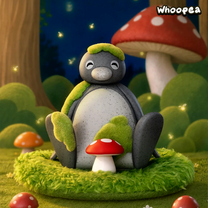 Pingu Forest Tale Series Plush Keychain And Necklace Blind Box