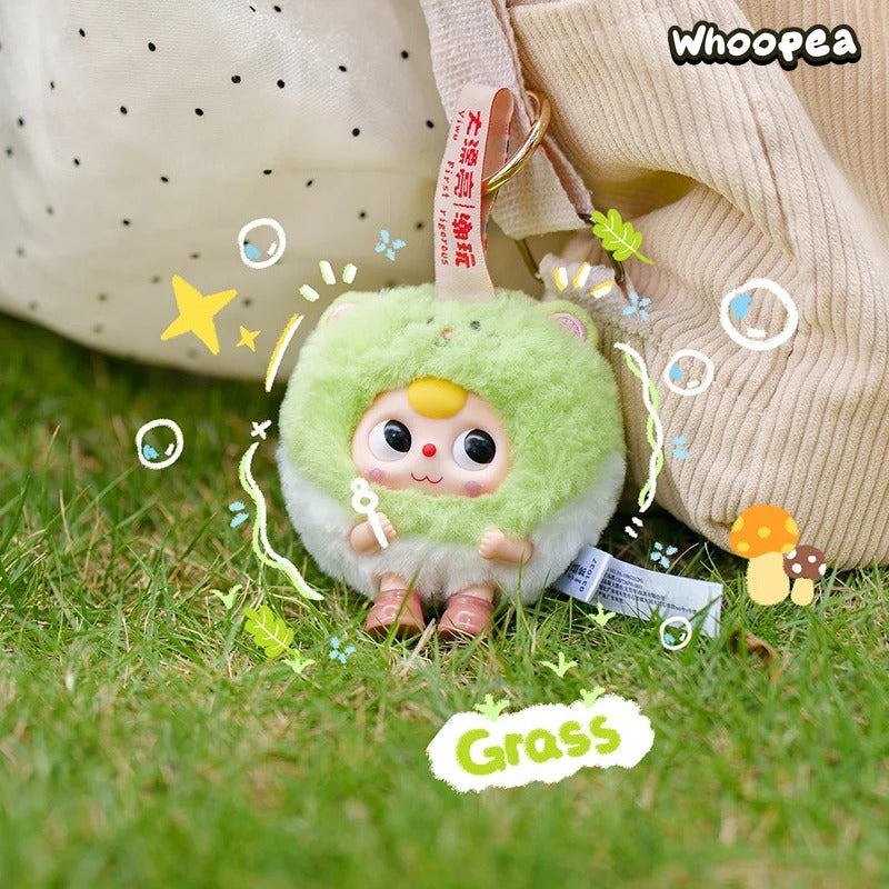 Baby Three Round Beast Series Plush Blind Box