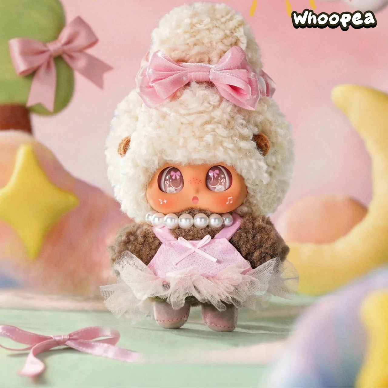 Micoco & Nono Moonlit Whispers Series Plush Pendant Blind Box