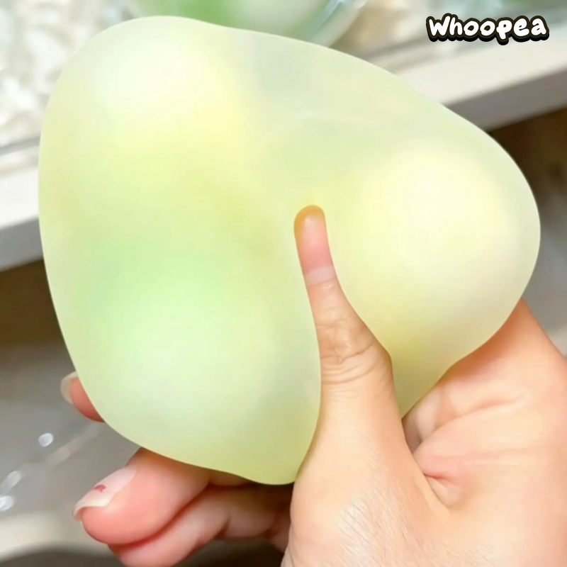 Handmade Wax-Cracking Crispy Squishy Ball - Sensory Fidget Toy