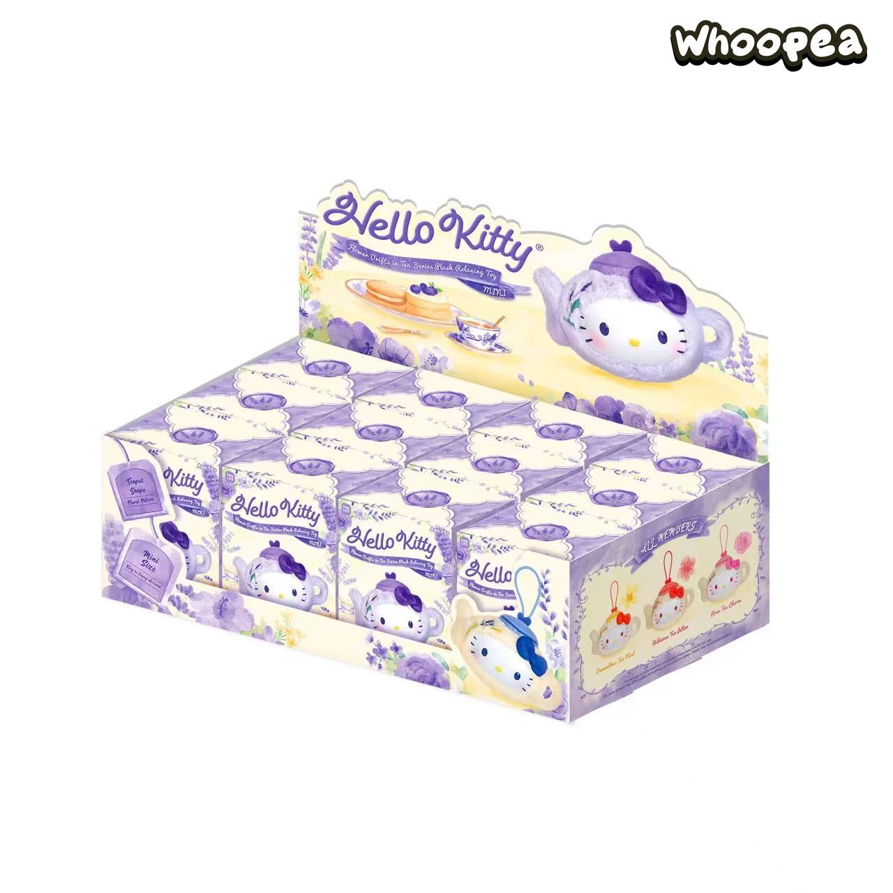 Hello Kitty Flower Tea Time Series Vinyl Plush Mini Blind Box