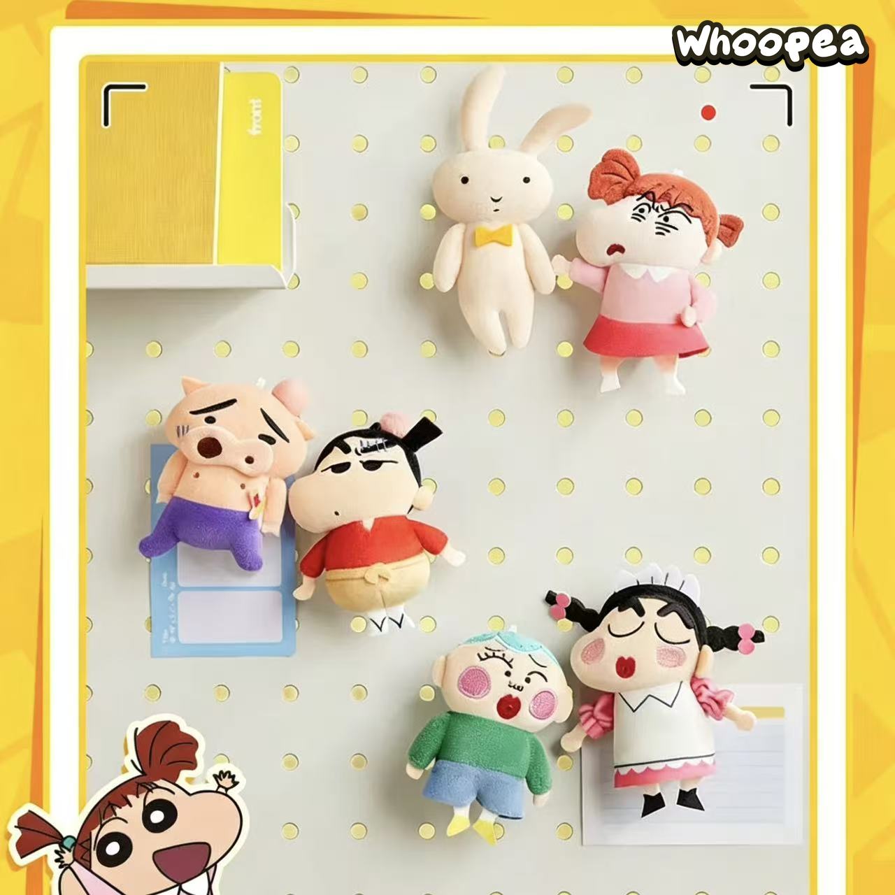Crayon Shin-chan Weird Series Plush Magnet Blind Box – WHOOPEA