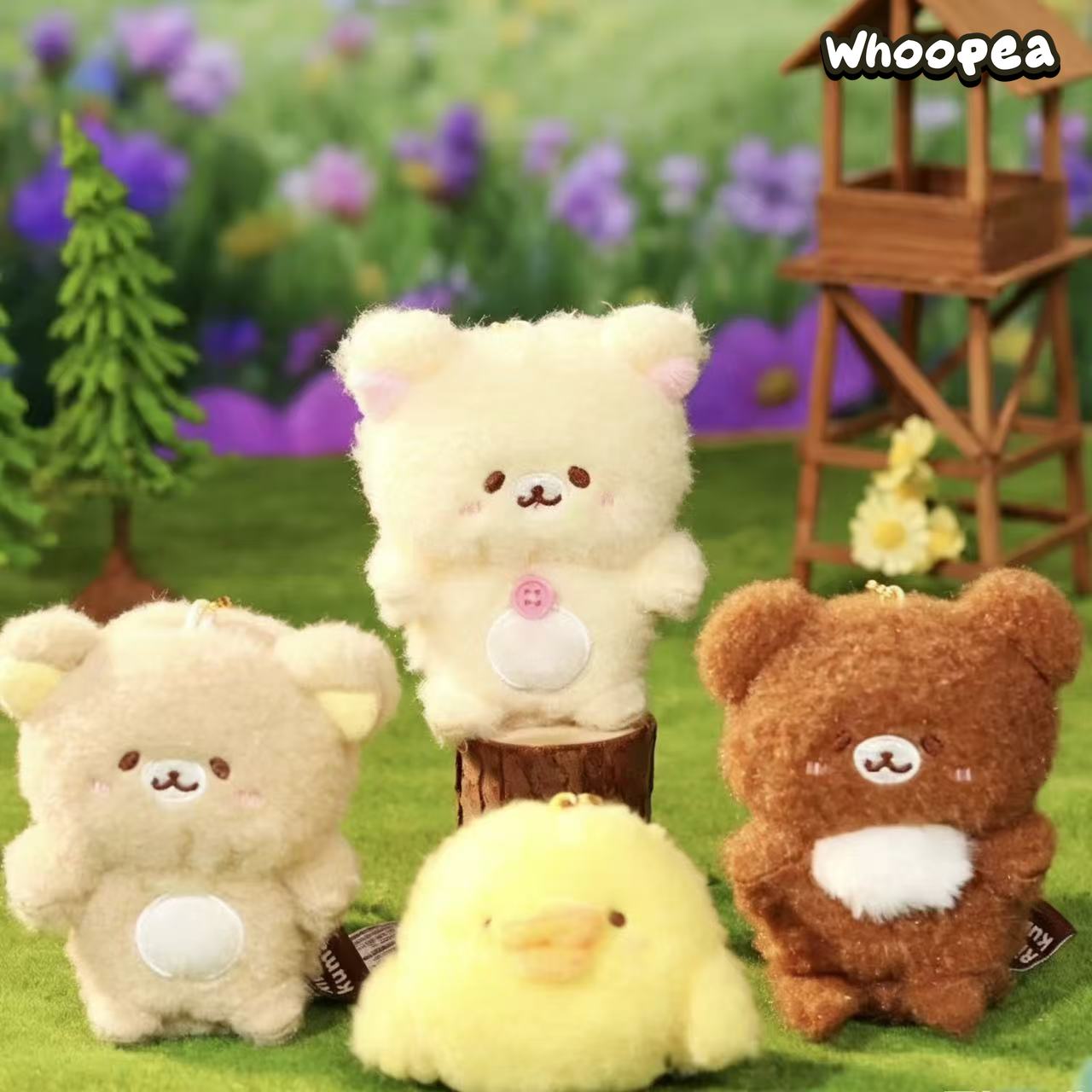 Rilakkuma San-X Original Honyagurumi Series Plush Pendant Blind