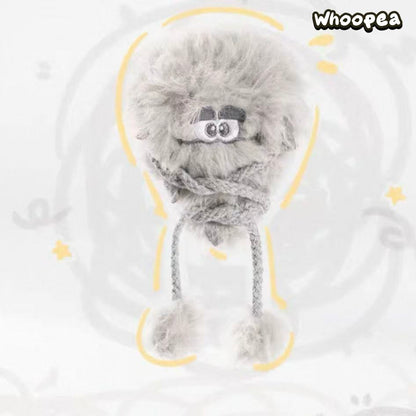 Fluffy Puff Ball Fluffy Weather Bureau Series Plush Bag Charm Blind Box