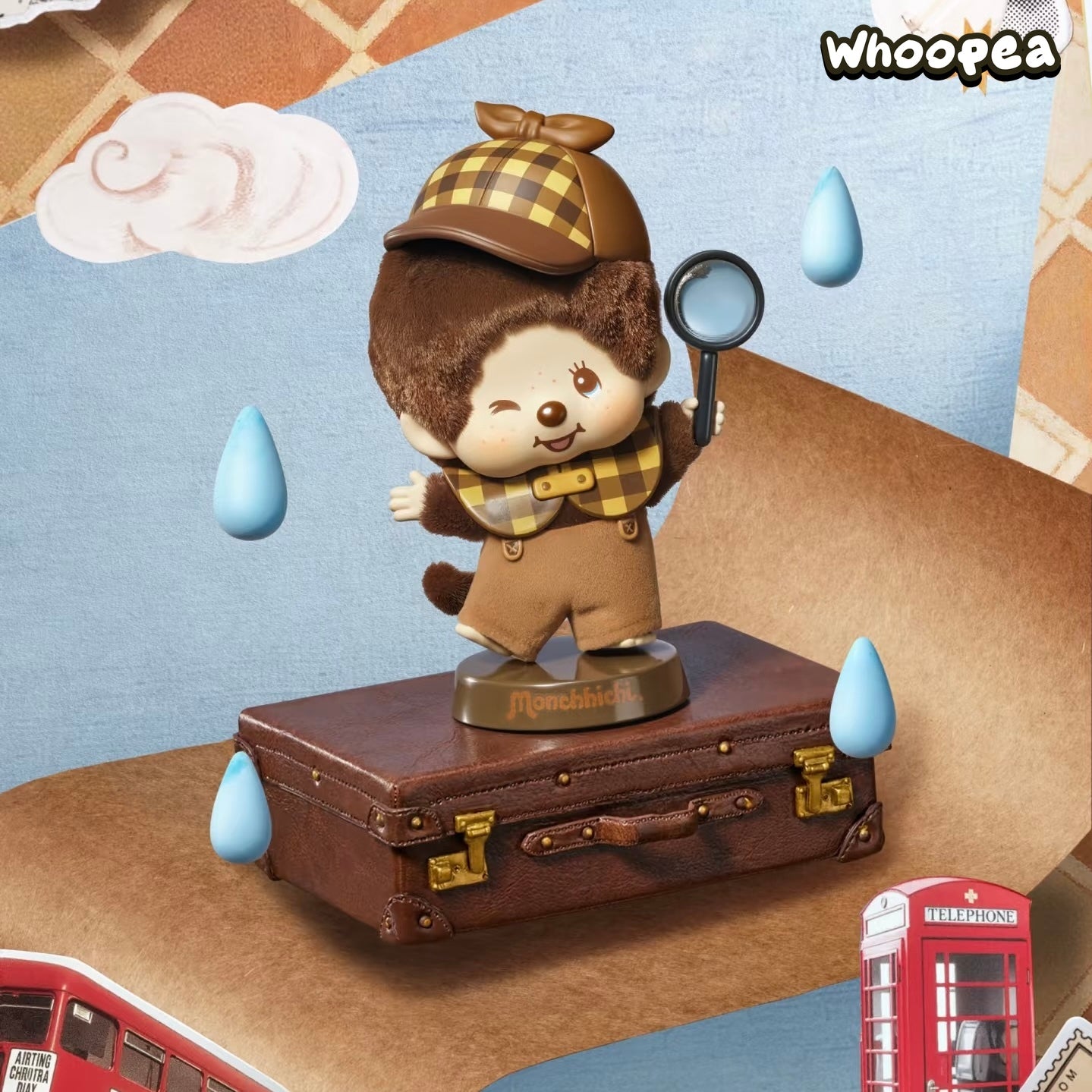 Monchhichi Global Tour Series Figure Blind Box