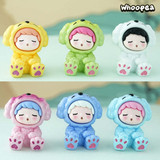 Sleeping Boy Collection, Mini Figures, 6 Colors