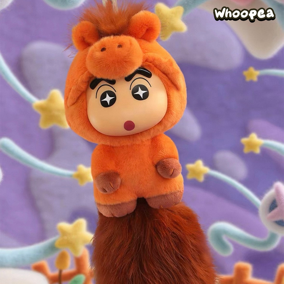 Crayon Shin Chan Big Tails Series V2 Plush Pendant Blind Box