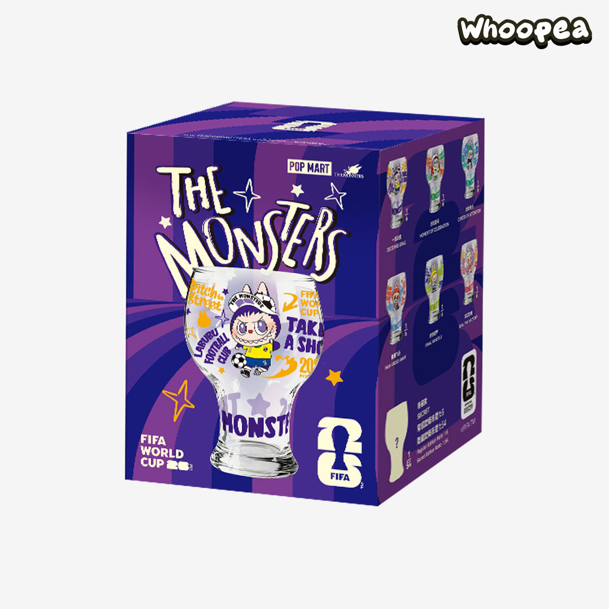 THE MONSTERS × FIFA SERIES-Glass Cup Blind Box – WHOOPEA